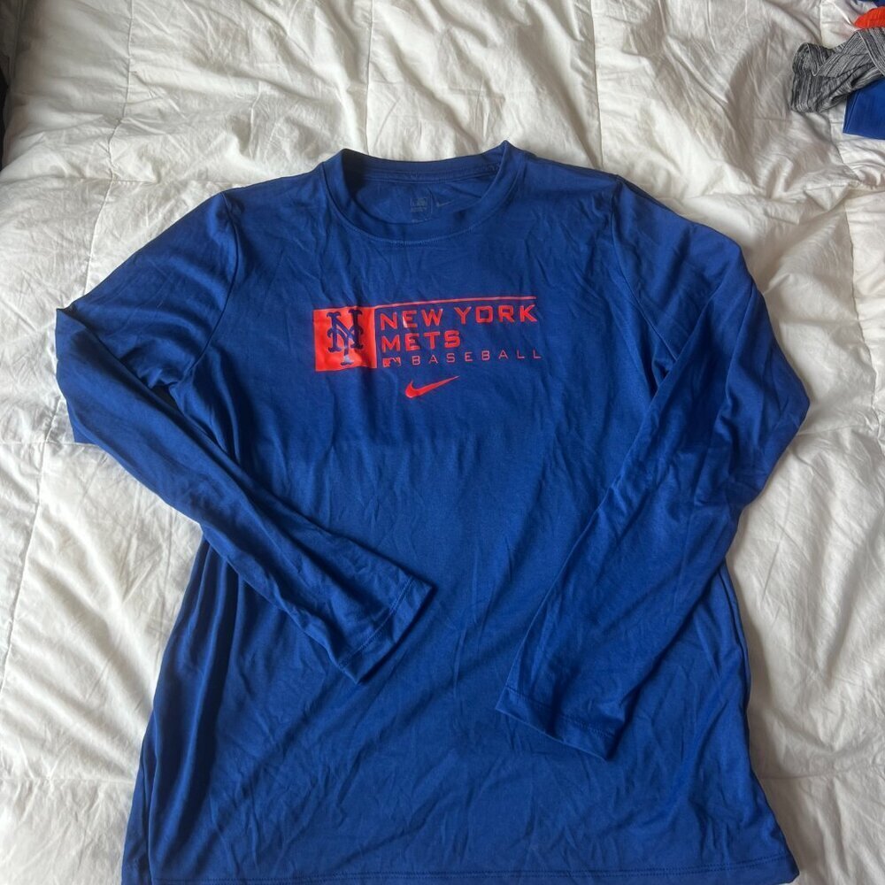 New York Mets Nike Dri-Fit Long Sleeve